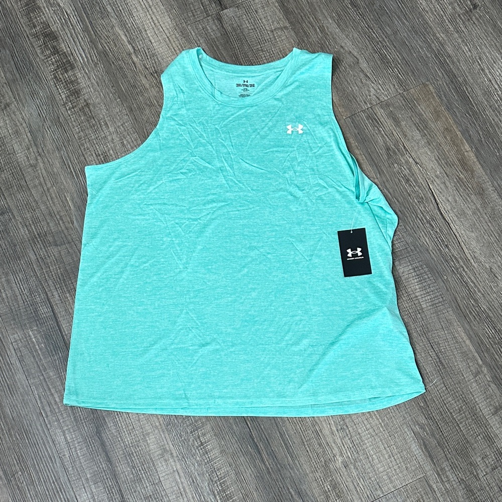 Under Armour Aqua Sleeveless Top